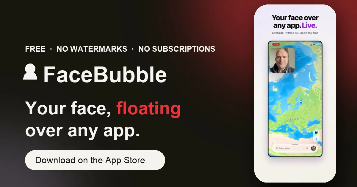  FaceBubble gallery image