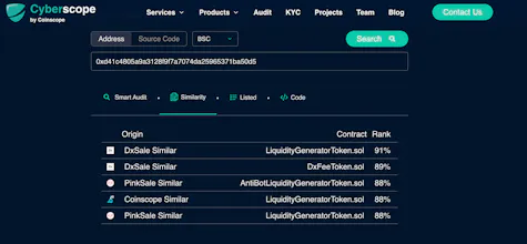 Cyberscan from Cyberscope.io gallery image