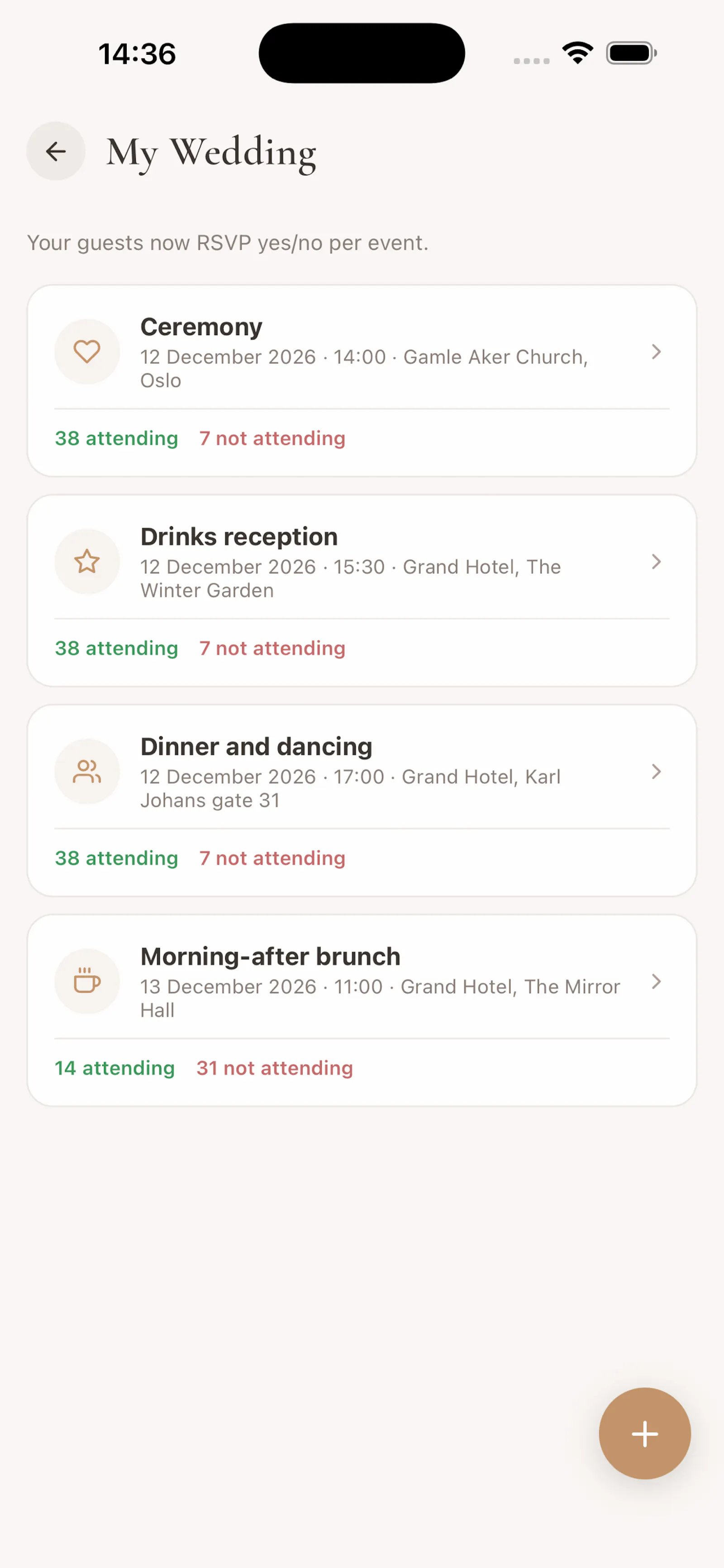 Lova Wedding Planner  screenshot 3