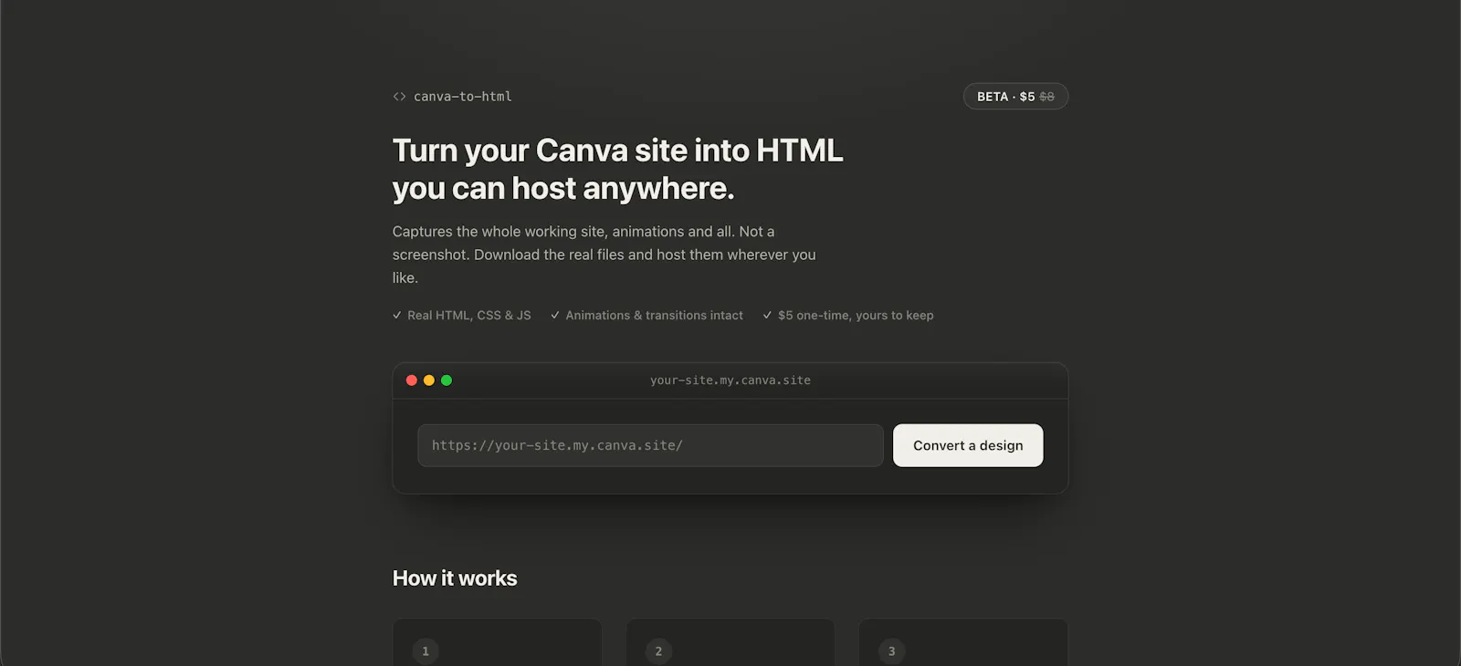 canva-to-html screenshot 1