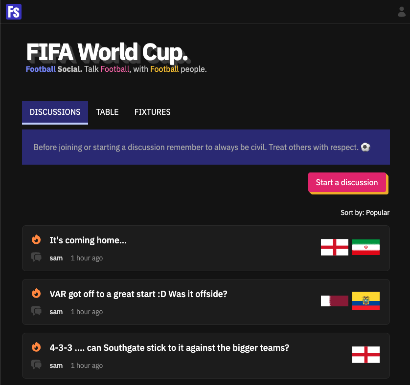 Media FootballSocial.app 2