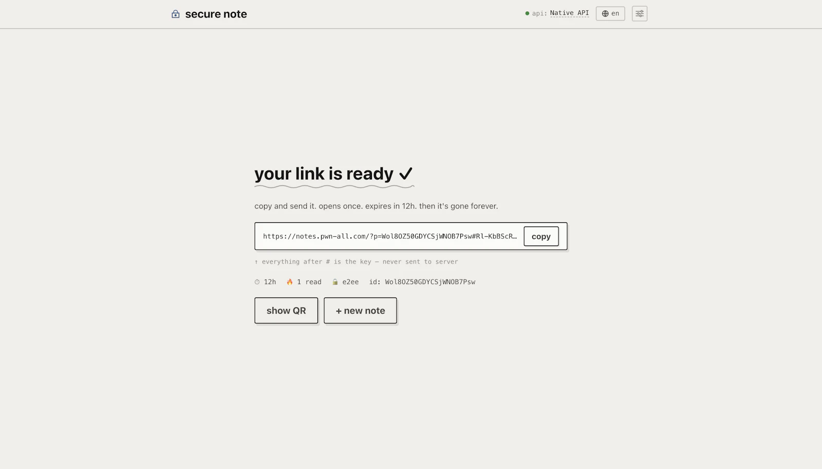 SecNote screenshot 6