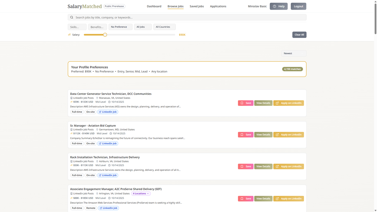 SalaryMatched - Find Jobs by Salary gallery image