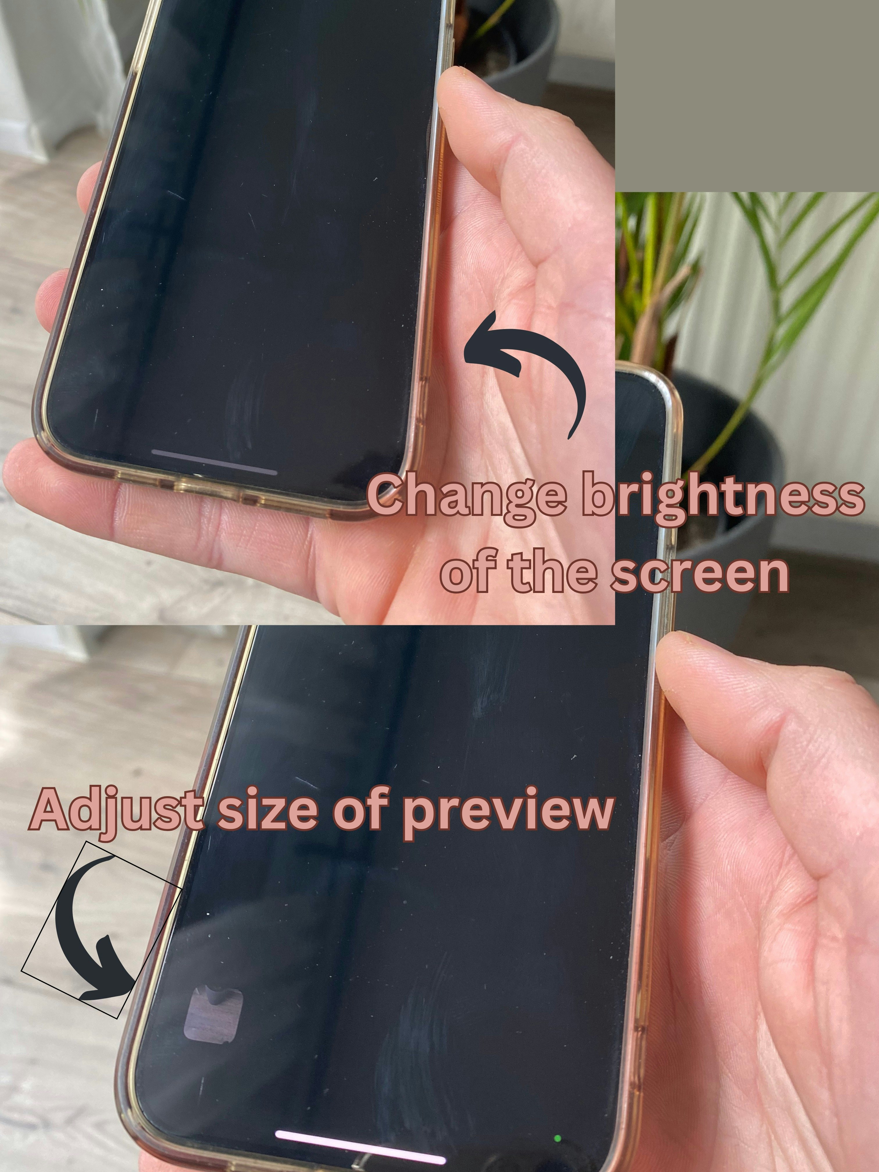 Media Kamera video skrin hitam - Rakam video atau ambil gambar semasa skrin iPhone muncul 6
