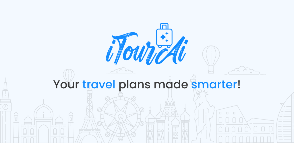 iTourAi - AI Travel Planner - Main product screenshot demonstrating key features and user interface