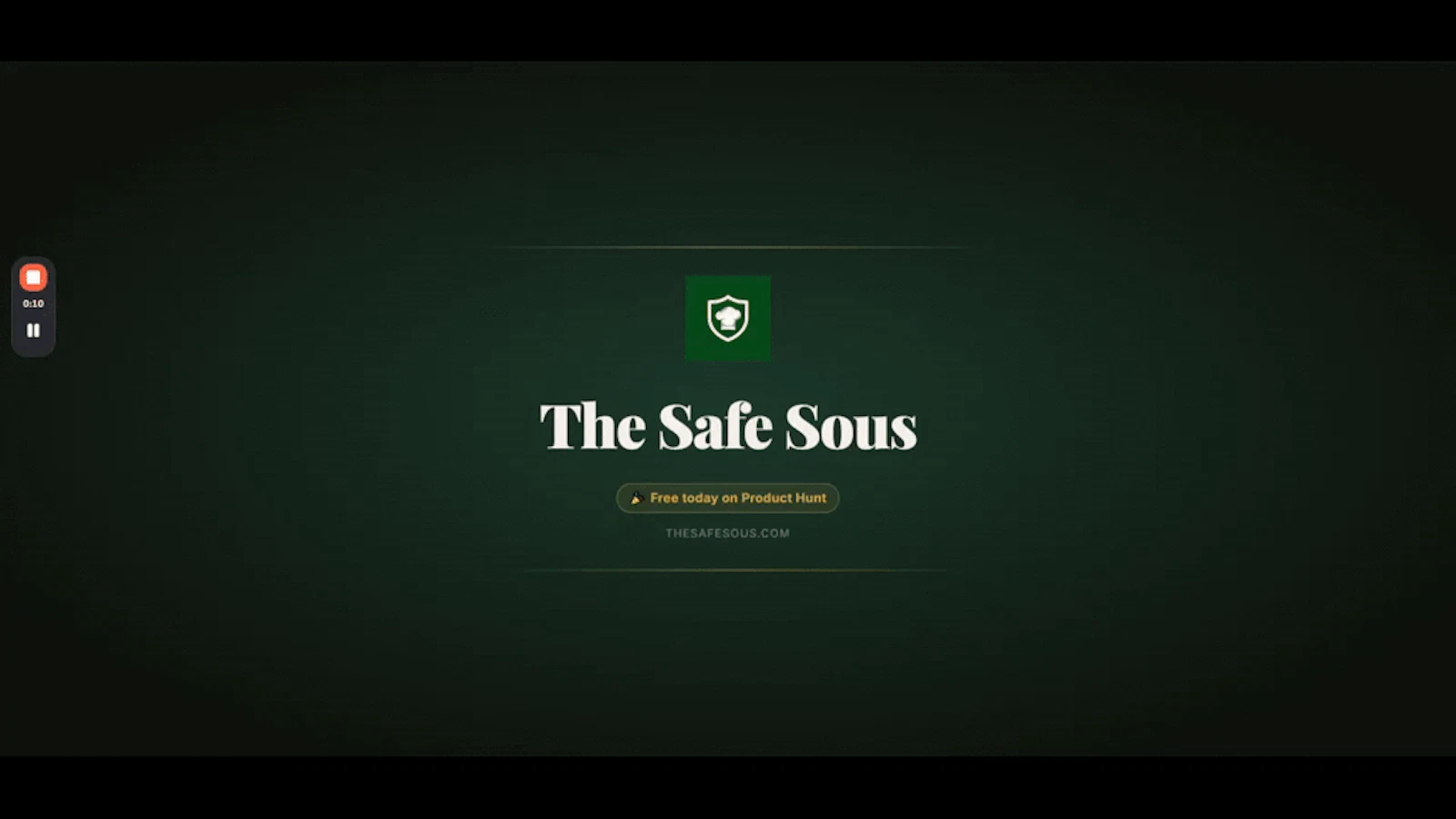 The Safe Sous screenshot 1 (video preview)