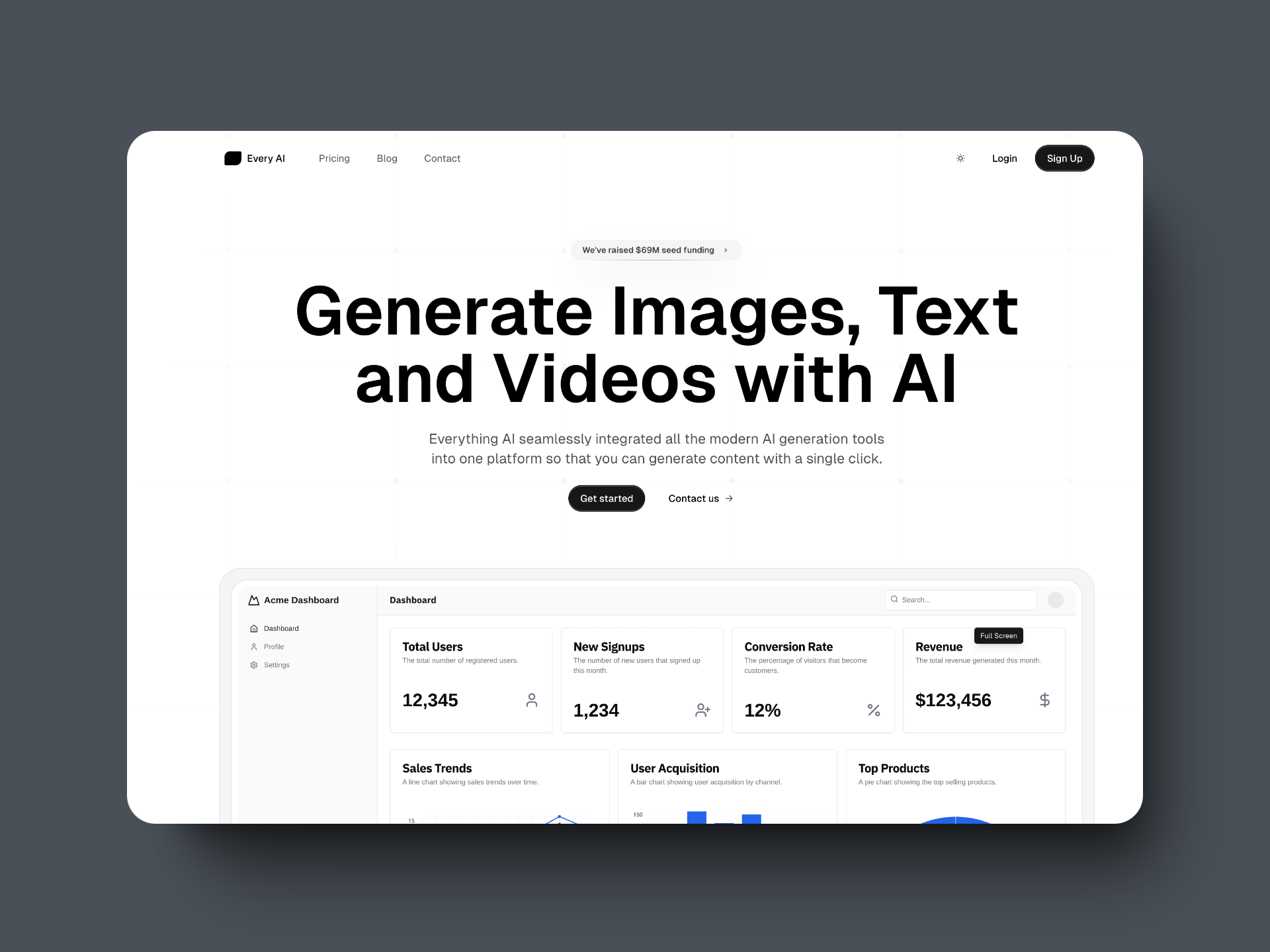 Aseternity UI Pro media 6