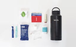 Bindle Bottle: Stainless H2O bottle with integrated storage media 3