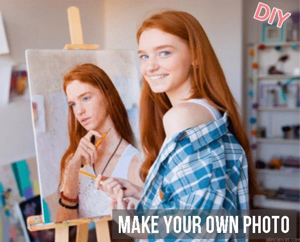 Custom Paint By Number Your Own Photo