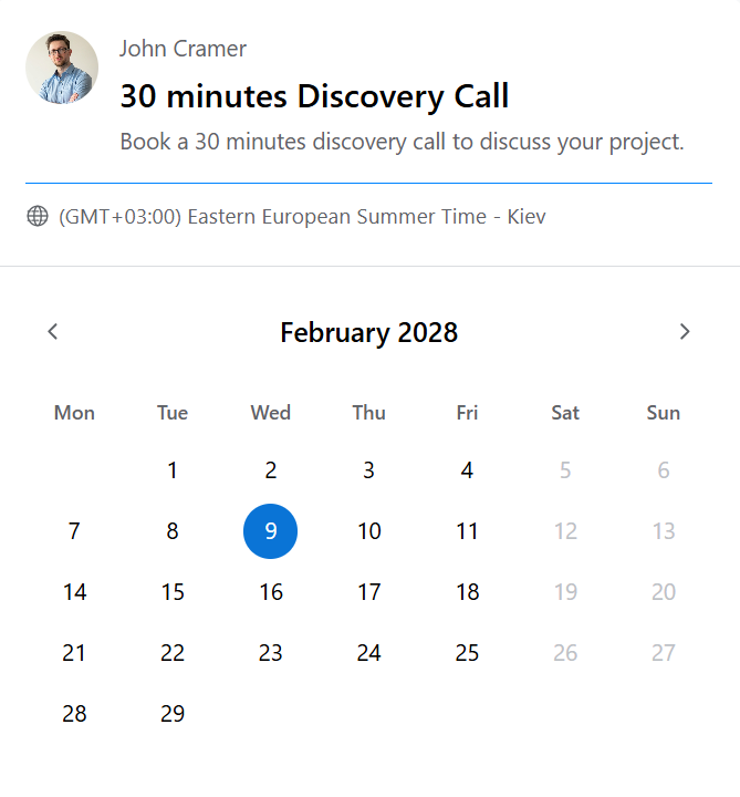 CalNative Booking - Google Calendar gallery image