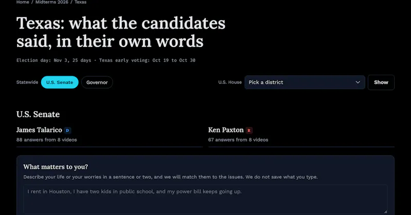 Midterms 2026 by TrueStandard screenshot 3