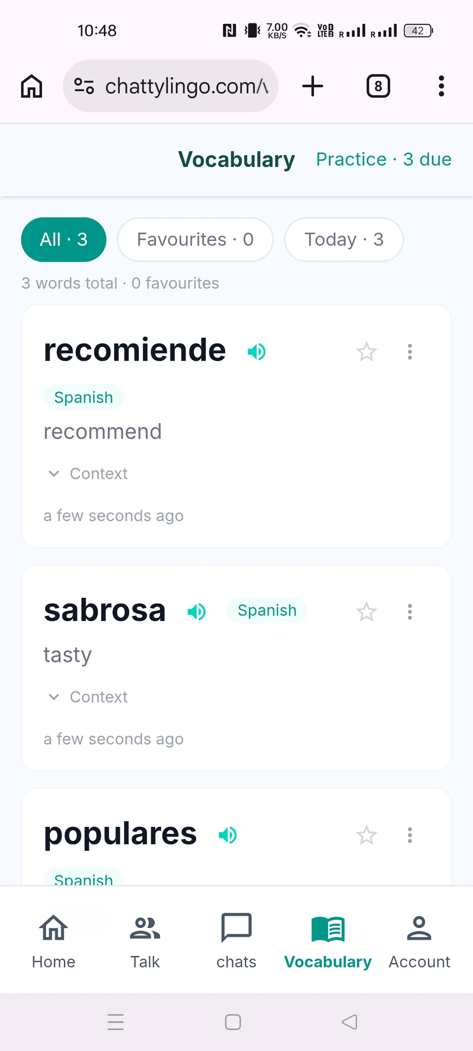 ChattyLingo — Learn Language by Speaking screenshot 11