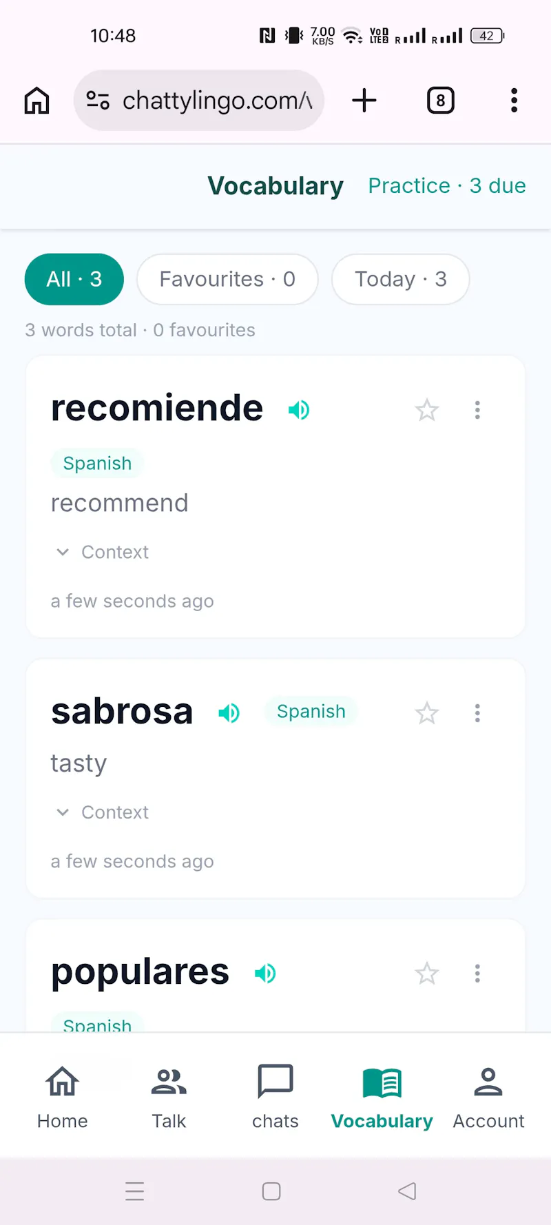 ChattyLingo — Learn Language by Speaking screenshot 11