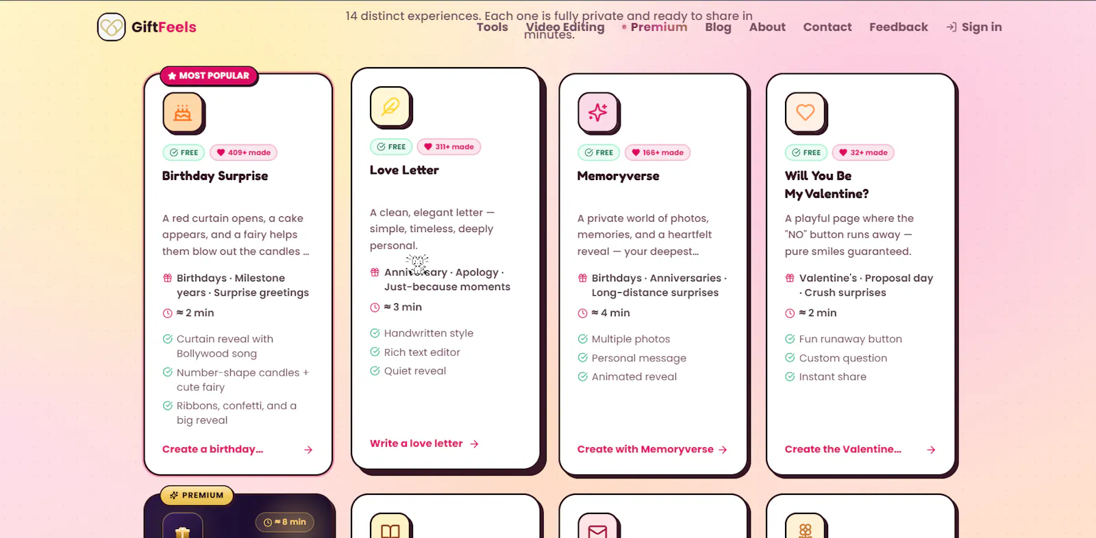 GiftFeels screenshot 3