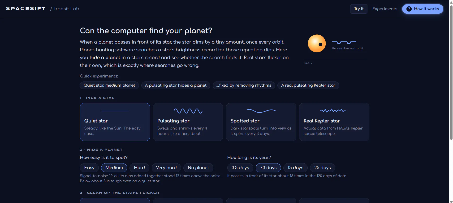 SpaceSift gallery image