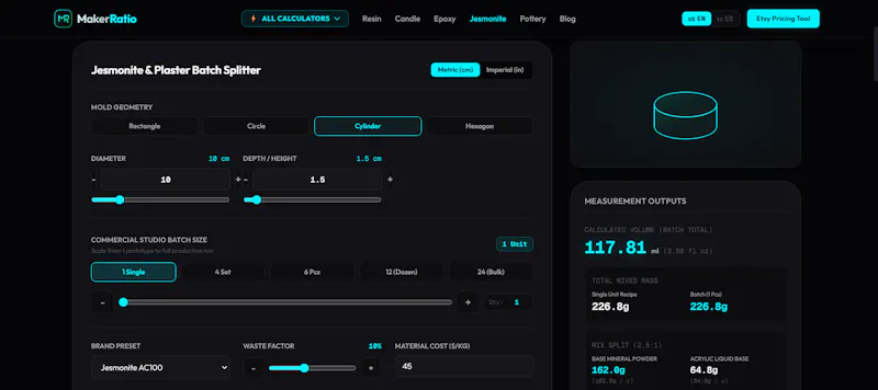 MakerRatio screenshot 1
