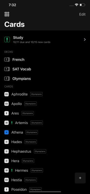 Omen — Flashcards gallery image