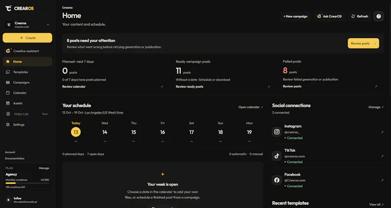 Crearos screenshot 4