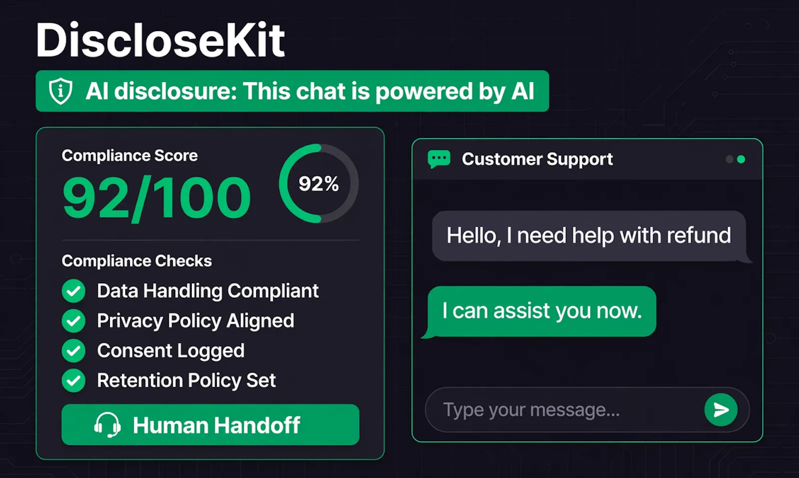 DiscloseKit screenshot 1