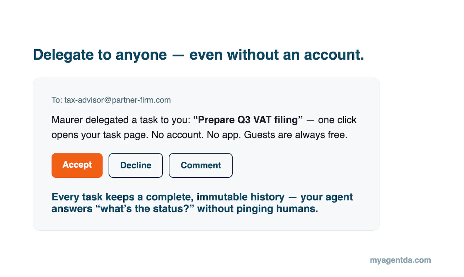 Agentda screenshot 3