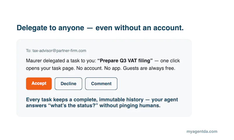Agentda screenshot 3