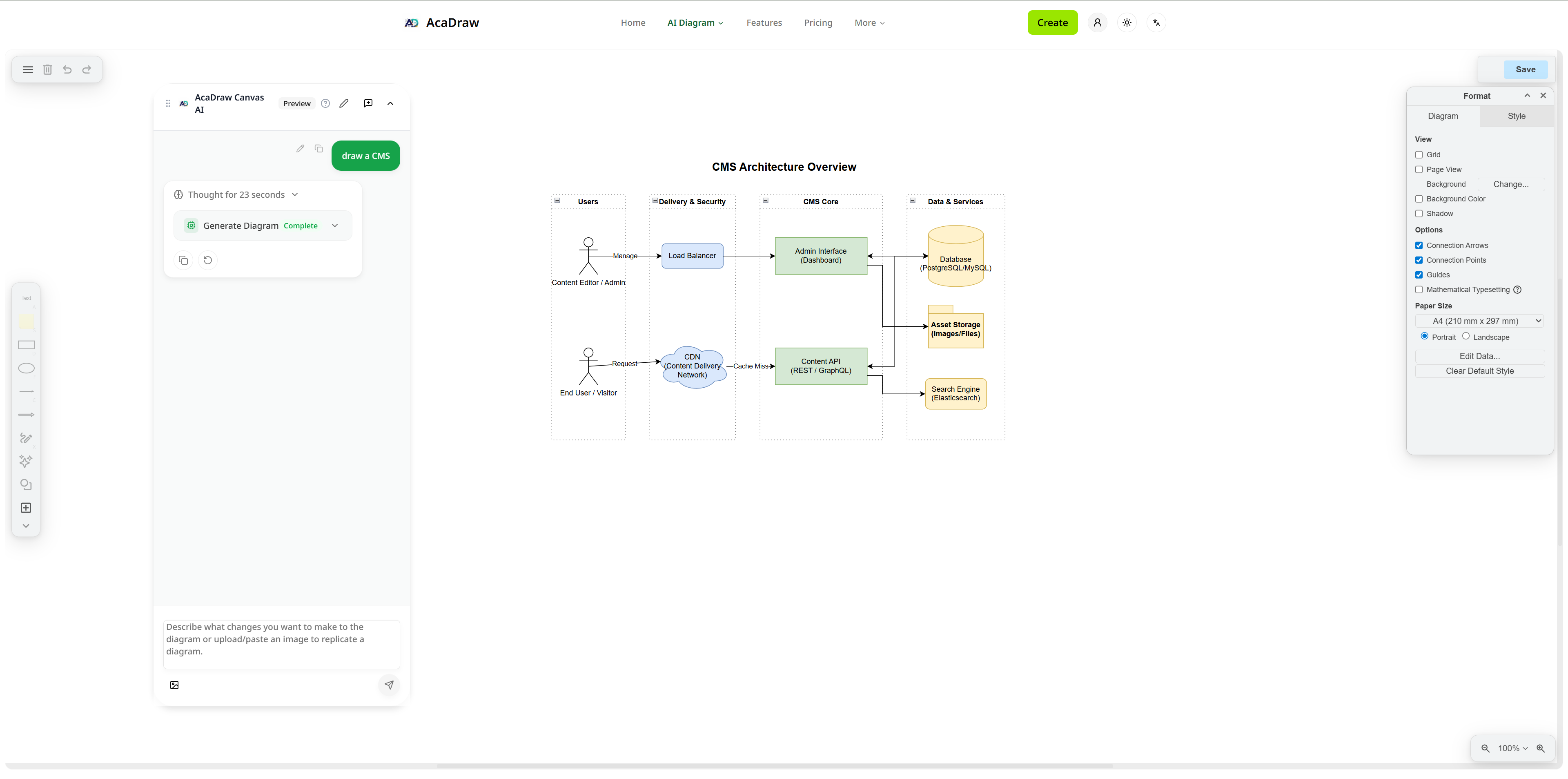 AcaDraw - AI Science Drawing Tool gallery image