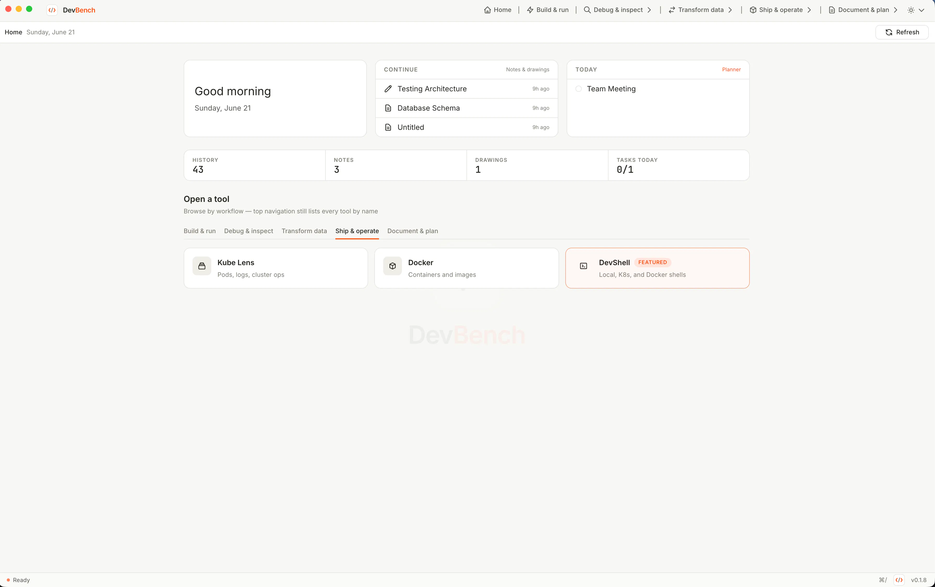 DevBench gallery image