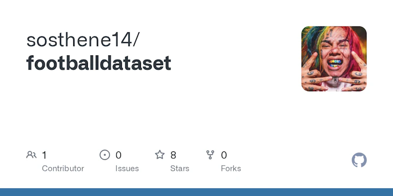 FootballDataset screenshot 1