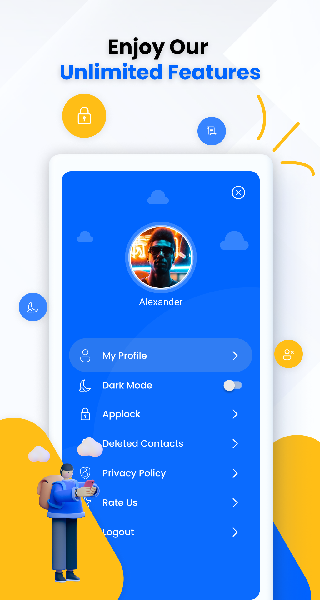 Contacts Backup: Cloud Storage gallery image