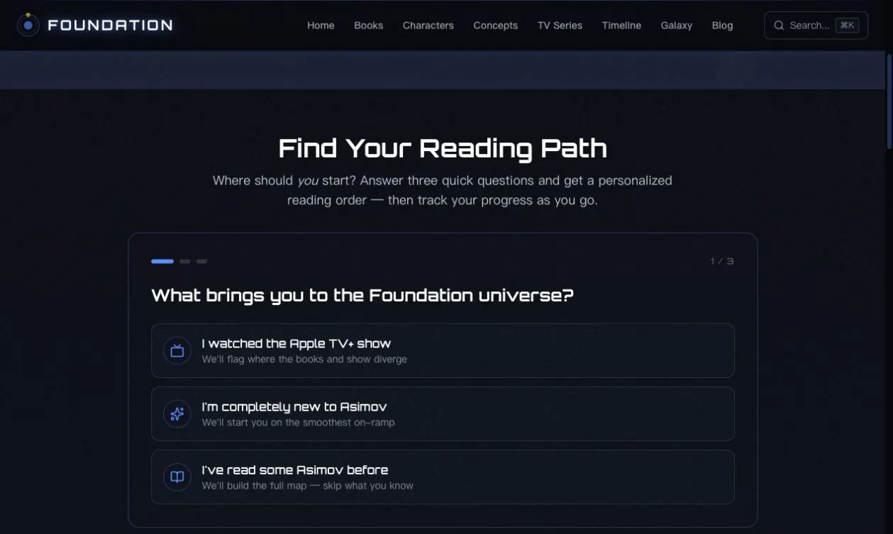 Asimov's Foundation Universe gallery image