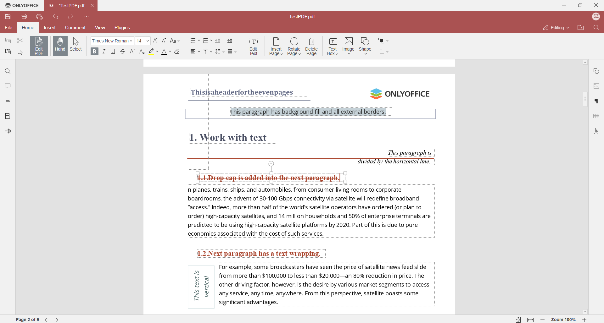Onlyoffice Desktop Editors v8.1 - Open-source kantoorsuite voor Linux, Windows en MacOS media 2
