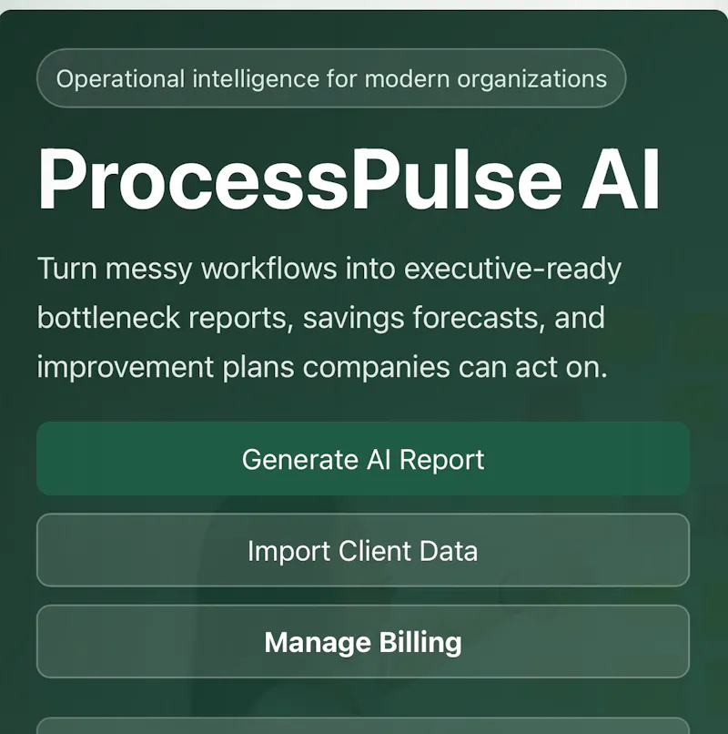 An AI Workflow Software screenshot 1