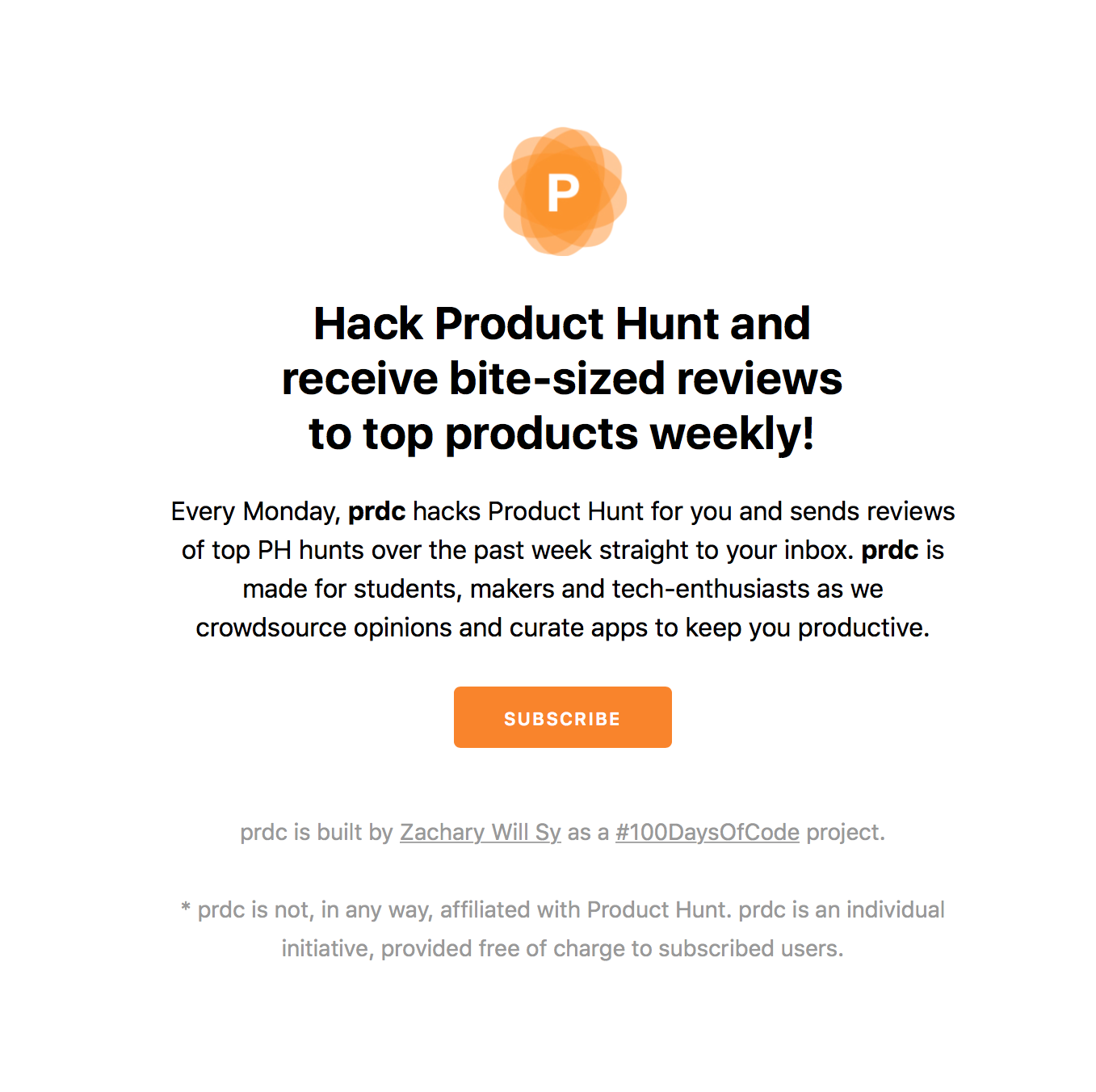 prdc - Hack Product Hunt! gallery image