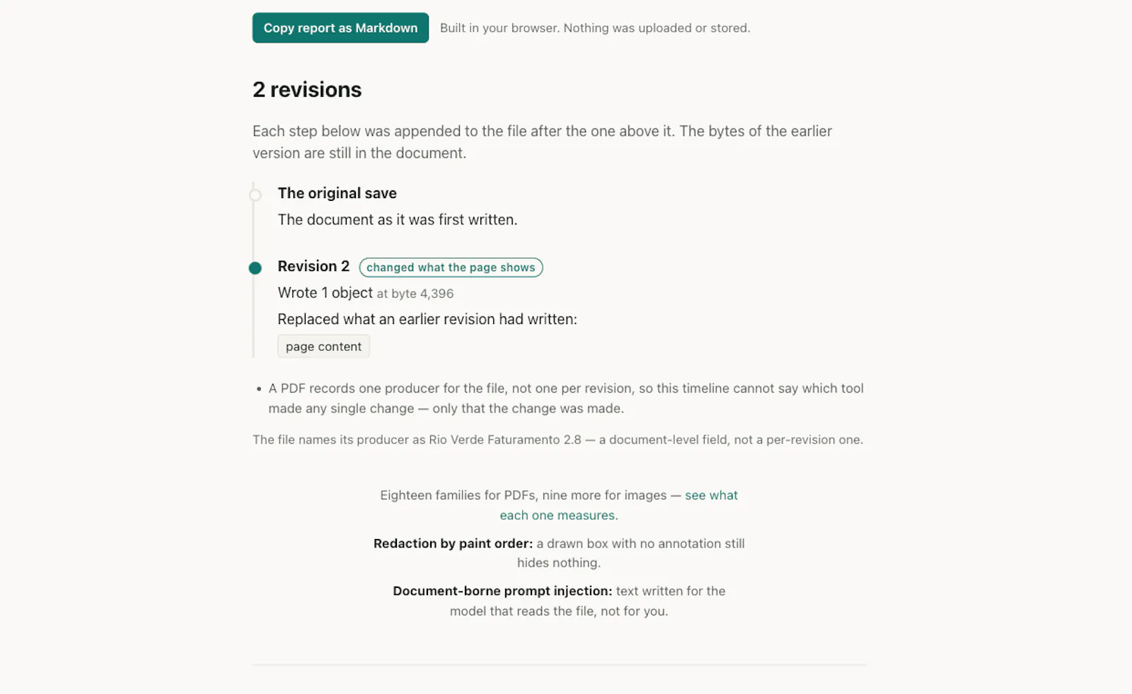 Tamperlens screenshot 5