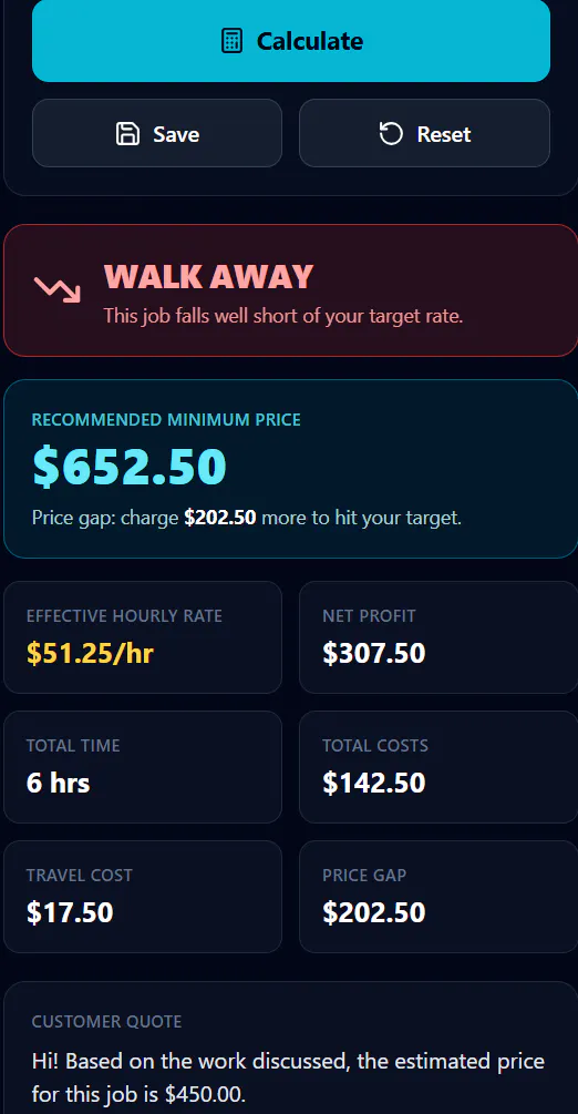 JobProfit — Is this job worth it? gallery image