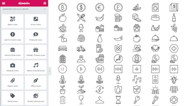 Animated SVG Icons - WordPress gallery image