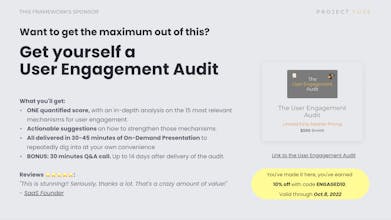 The User Engagement Audit gallery image