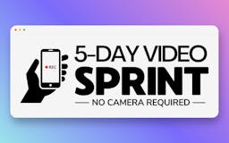 The 5-Day Video Sprint media 2