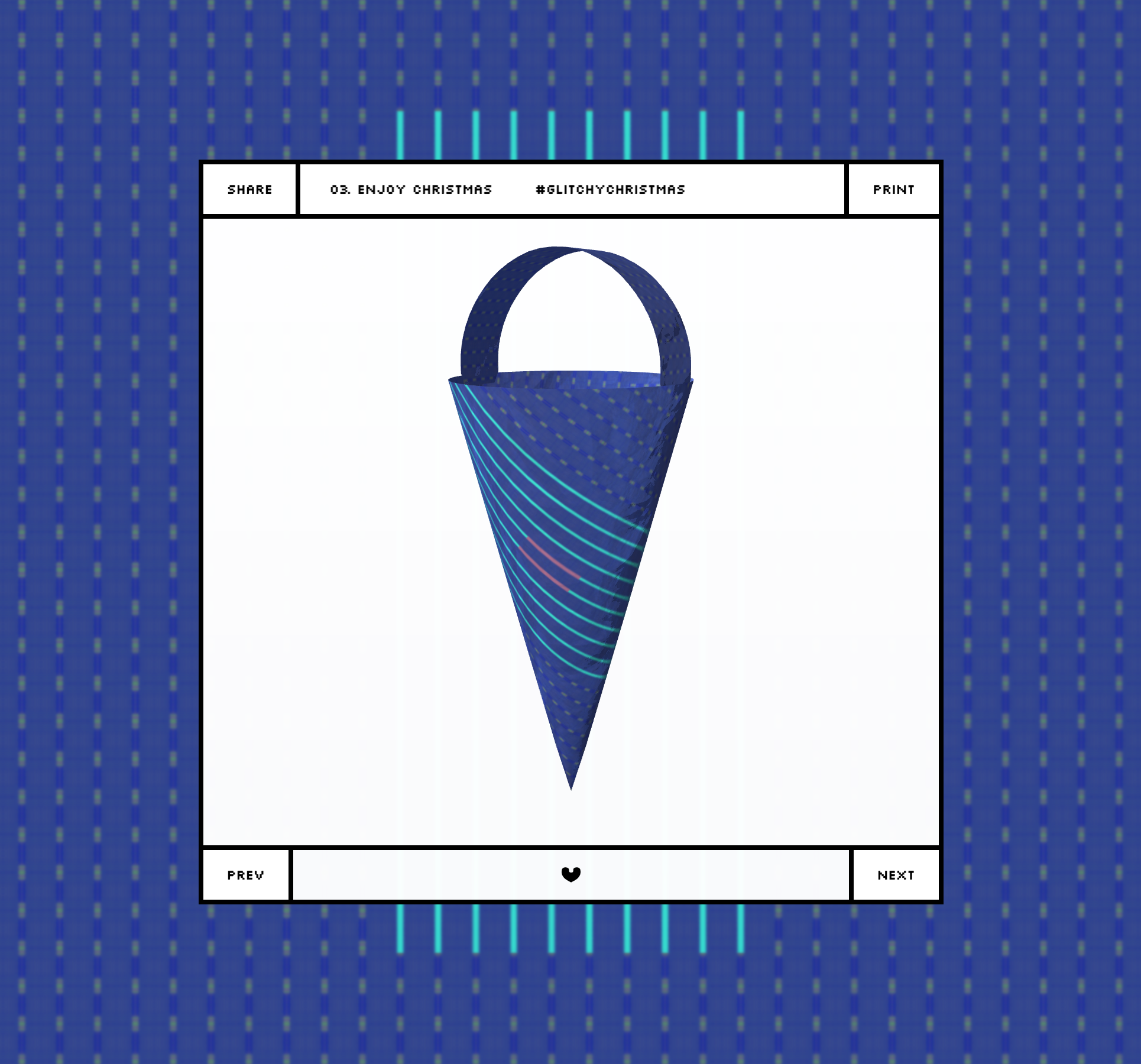 Christmas Cornet Generator