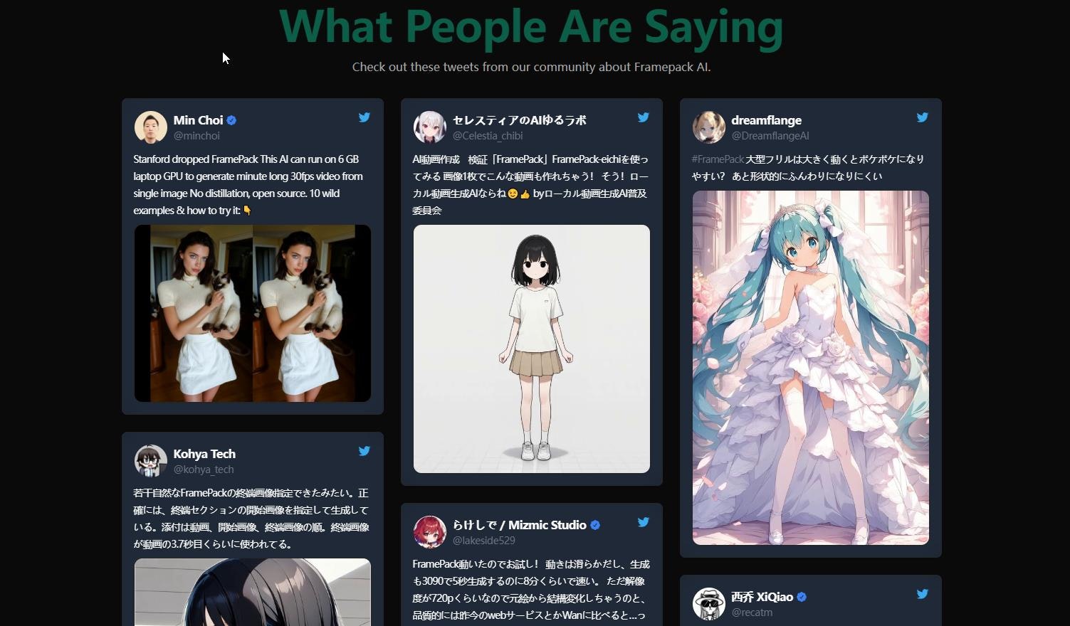 Framepack AI gallery image