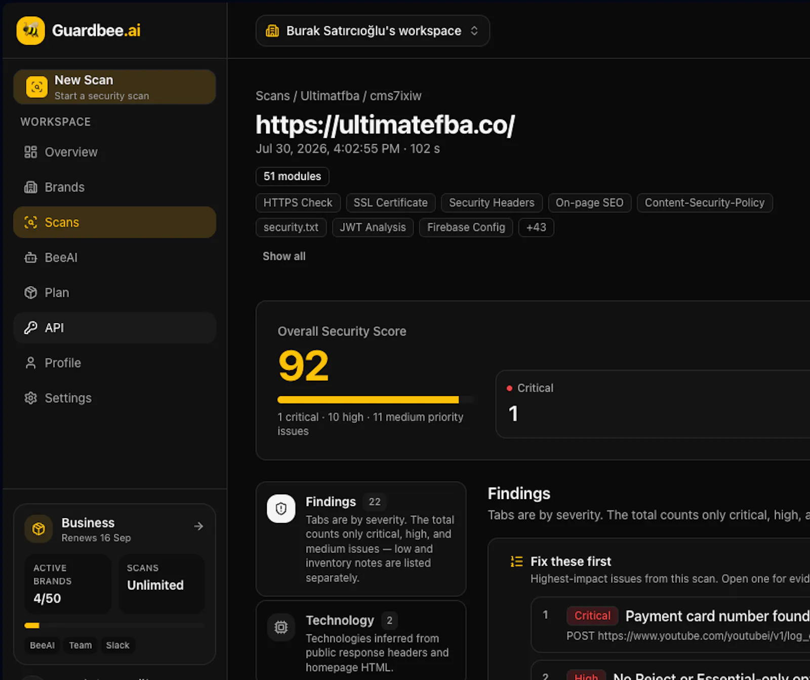 Guardbee.ai screenshot 1