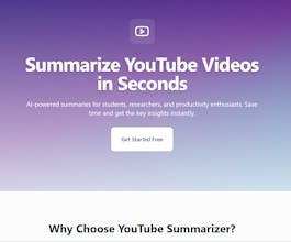 YouTube Summarizer gallery image