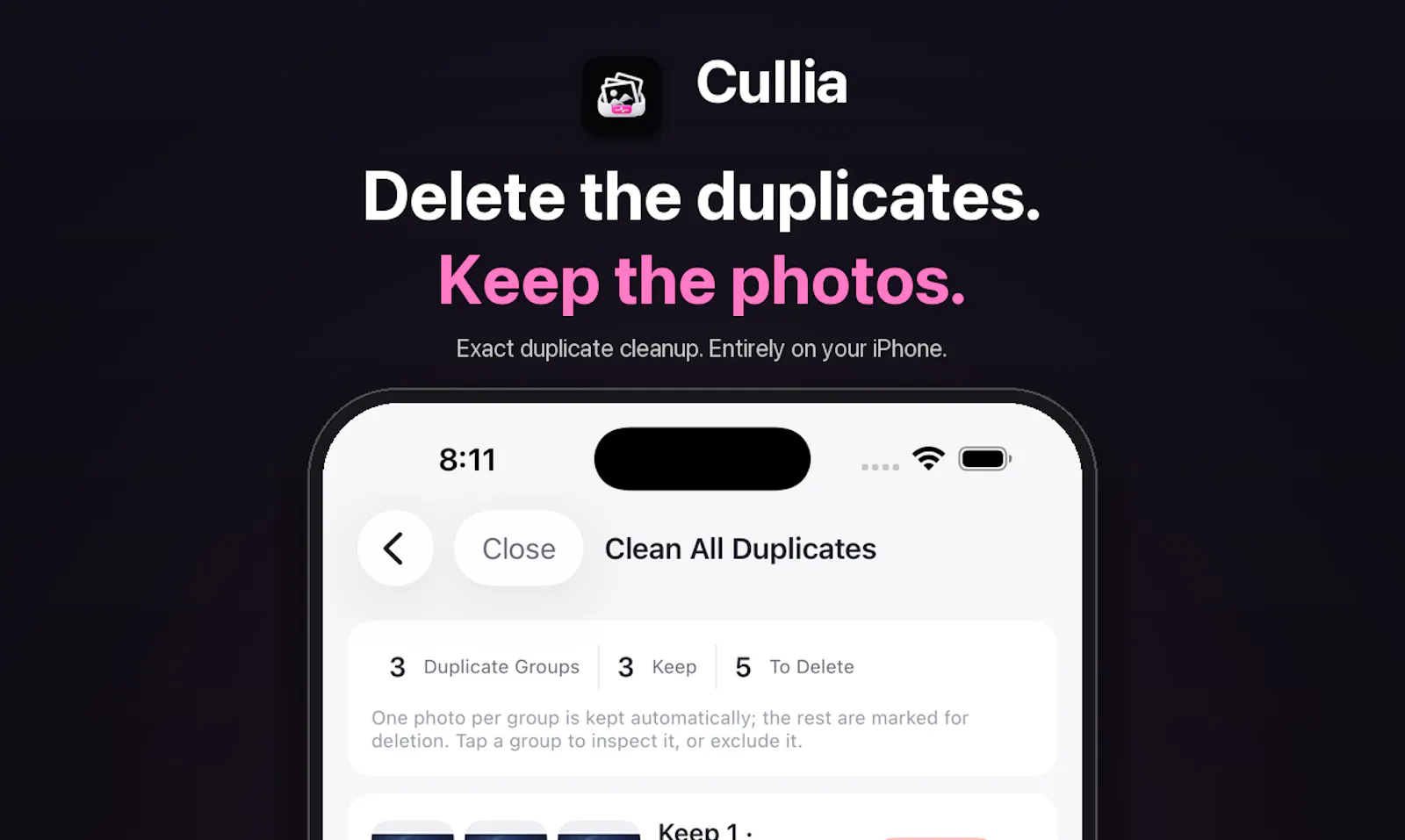 Cullia screenshot 1