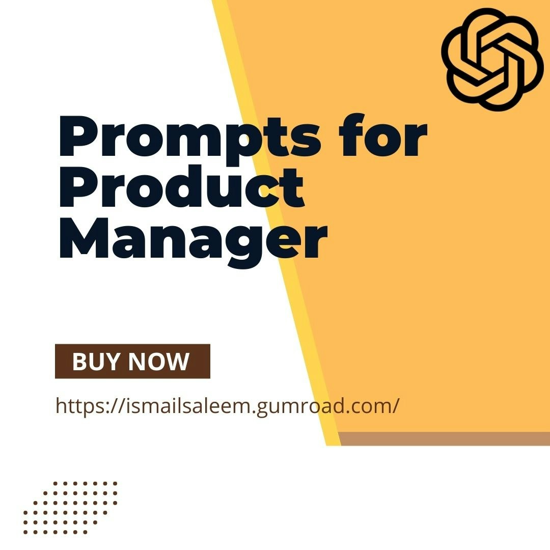 Prompts for Product Manager