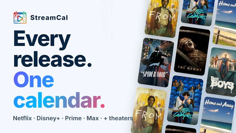 StreamCal screenshot 1 (video preview)