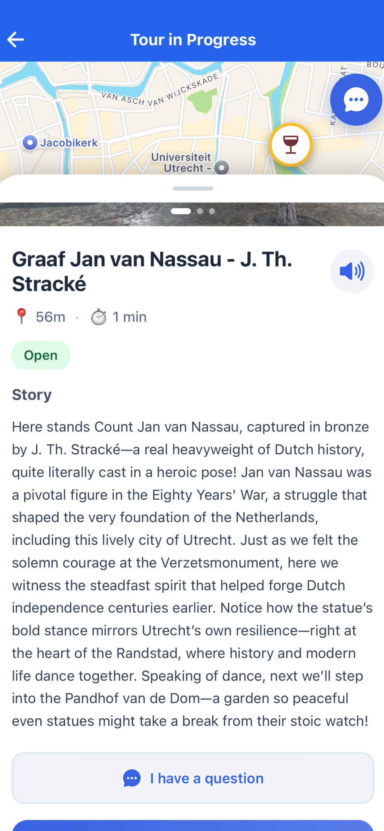 FreeAIWalkingTour.com | Mobile app gallery image