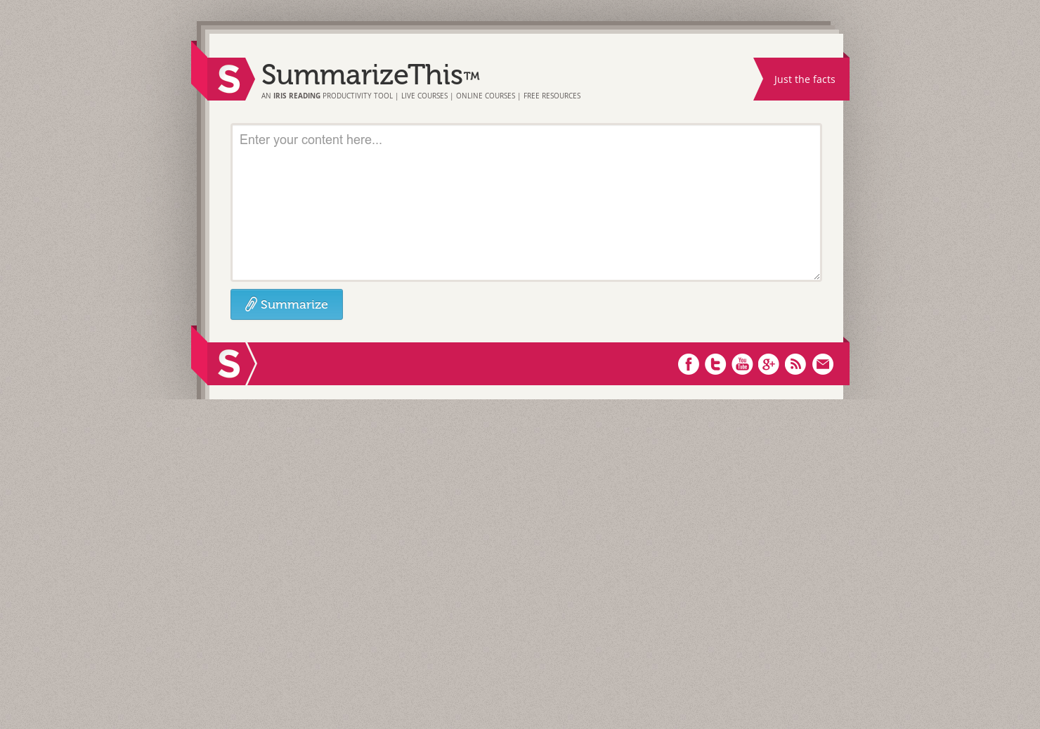 SummarizeThis gallery image