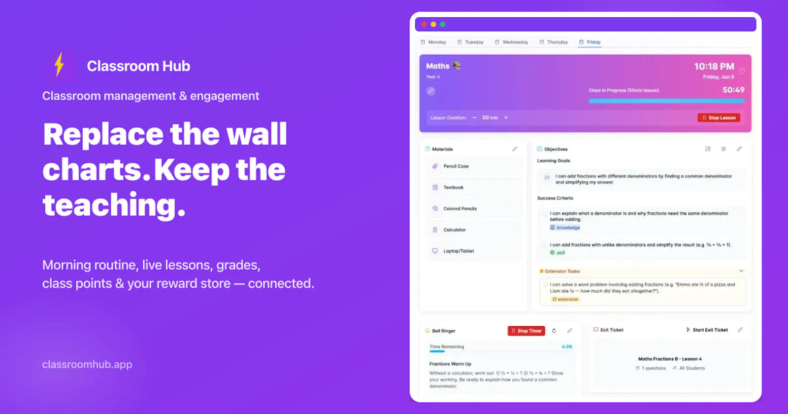 Classroom Hub screenshot 1