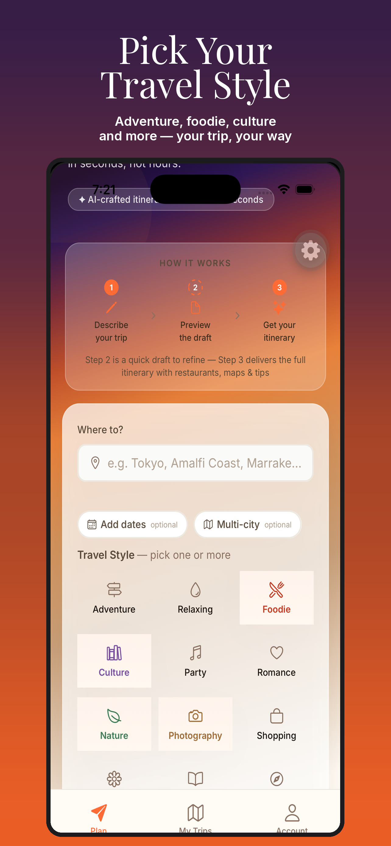 Wandercrafted for iOS gallery image