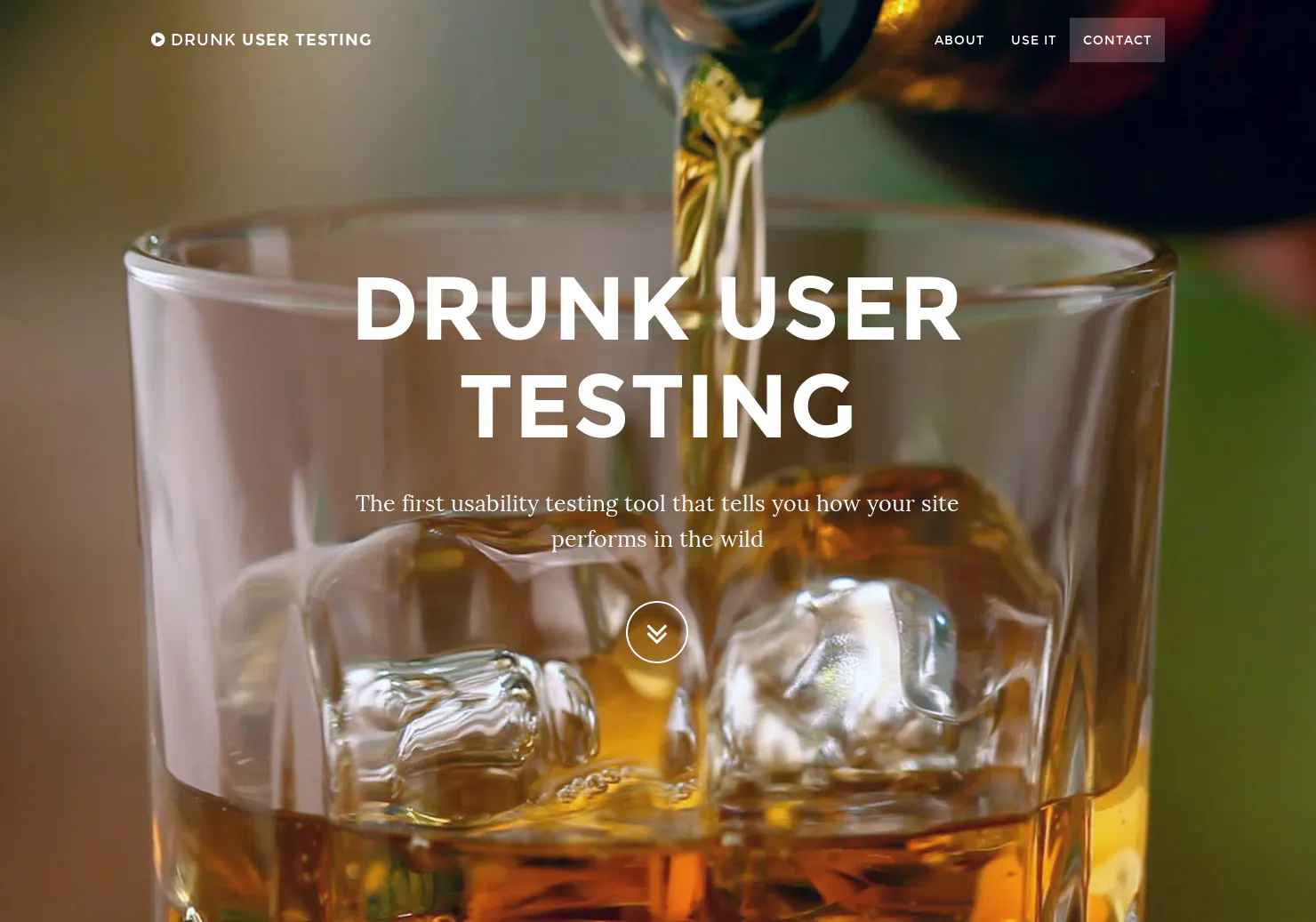 Drunk User Testing